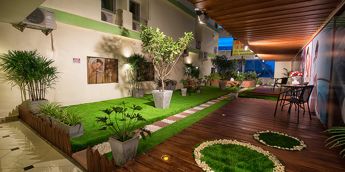 Satit Grand View hotel - Facilities- Garden